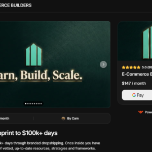 CAM -  E-COMMERCE BUILDERS (Latest 2026 July update)